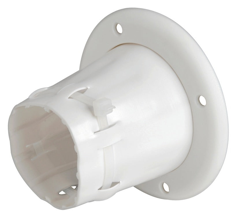 svart PVC kabelgjennomføring Pakke 5 STK