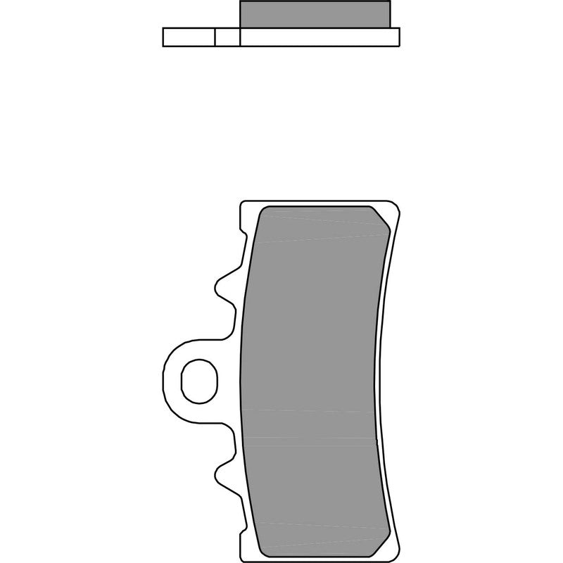 Brembo bremseklosser karbon-keramikk