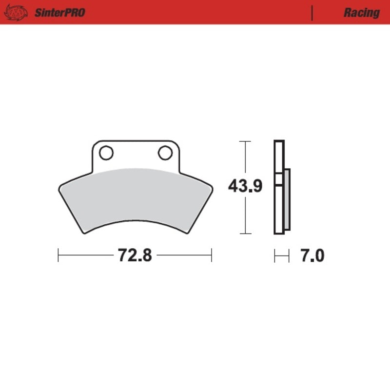 Moto-Master Bremsbelger Polaris