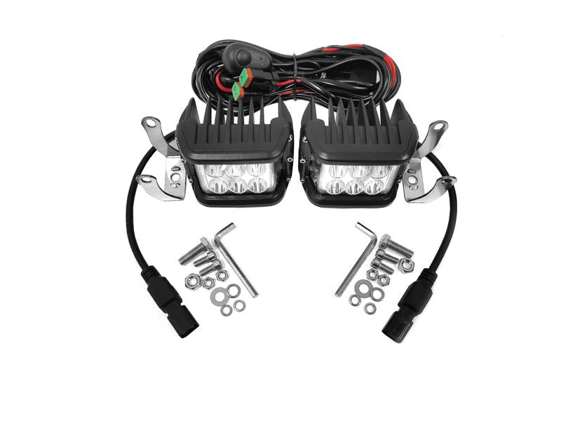 Kinwons Led lightkit Sideshooter Approved for road use 48W