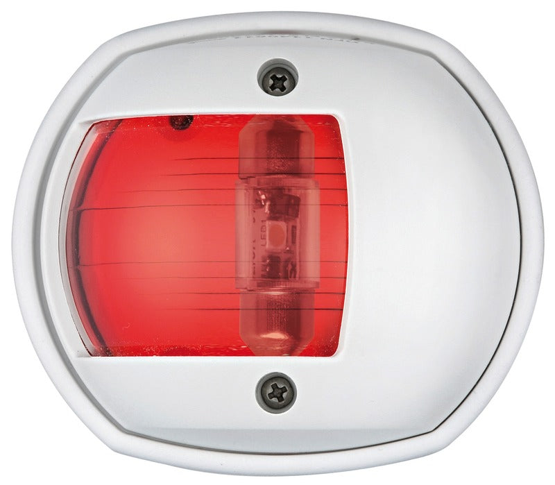 Compact 12 LED lanterne hvit - rød