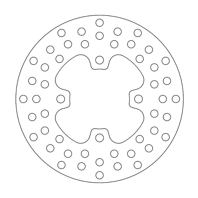 Moto-Master Bremse Skive foran Polaris: Predator 500