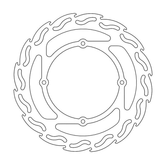 Moto-Master Flame bremseskive foran Honda XR