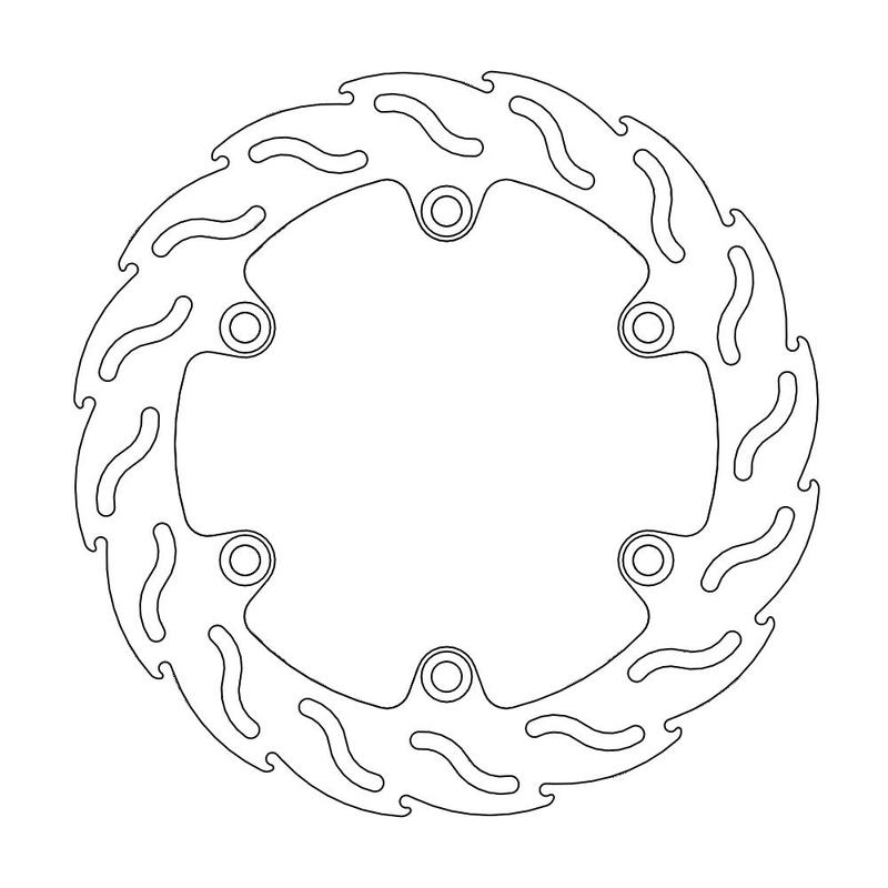 Moto-Master Flame bremseskive bak Suzuki: GSX1300R, B-King