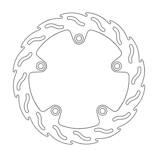 Moto-Master Flame bremseskive bak BMW: F800S/ST, R900RT, K1200R/S, R1200R/GS/RT/S