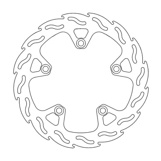 Moto-Master Flame bremseskive foran Suzuki: AN 400 / 650 Burgman høyre