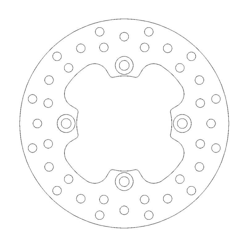 Moto-Master Bremseplate foran Bombardier/CanAm Renegade 800