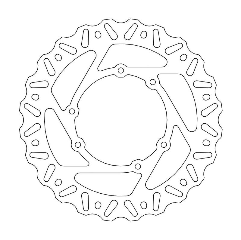 Moto-Master Bremseplate CR/CRF foran Nitro