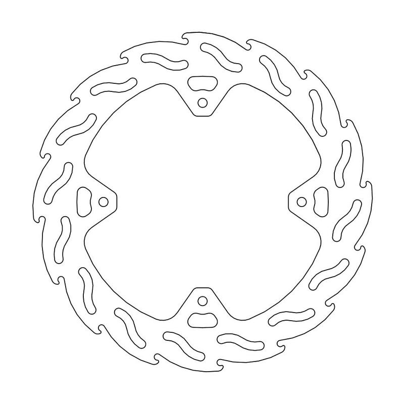 Moto-Master Factory Bremseskive bak Honda CR125/250 CRF250/450F