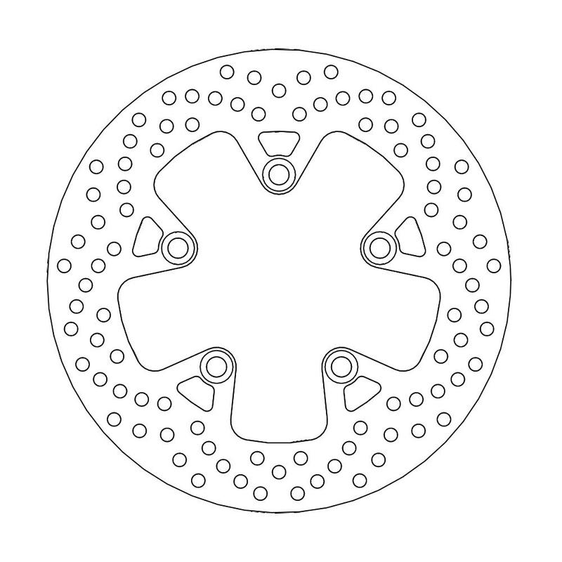 Moto-Master Halo Bremse-skive bak Suzuki: GS600F/650F/1200F Bandit, GSX600F/750F