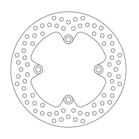 Moto-Master Halo Bremse-skive bak Kawasaki: ZX12R Ninja