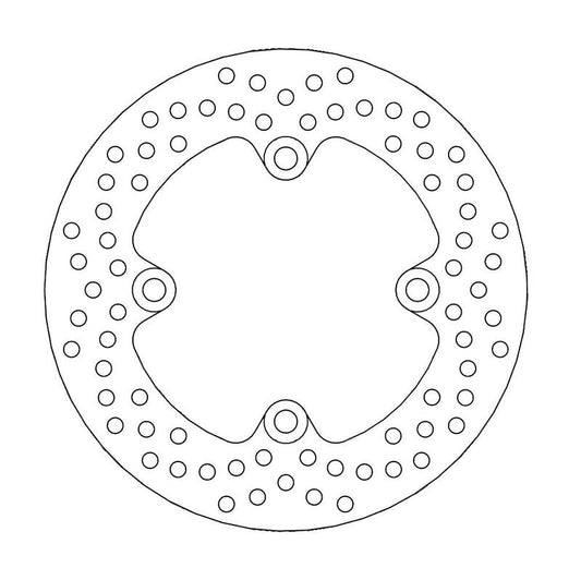 Moto-Master Halo Bremse-skive bak Kawasaki: ZX6R/RR/636 Ninja, ER6F/N, Versys, Z75
