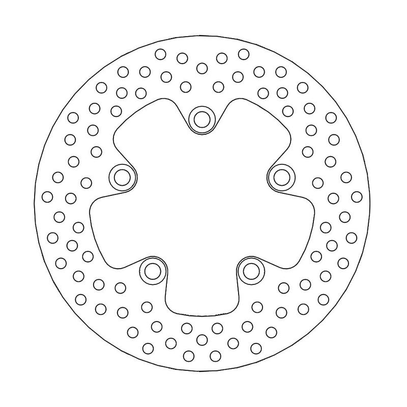 Moto-Master Halo Bremse-skive bak Suzuki: GSXR600/750/1000, SV650S/1000S, TL1000R/