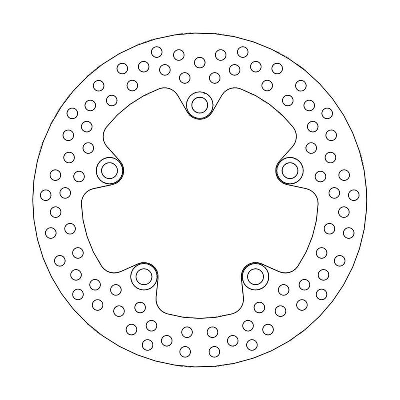 Moto-Master Halo Bremse-skive bak Yamaha: YZF R1/R6