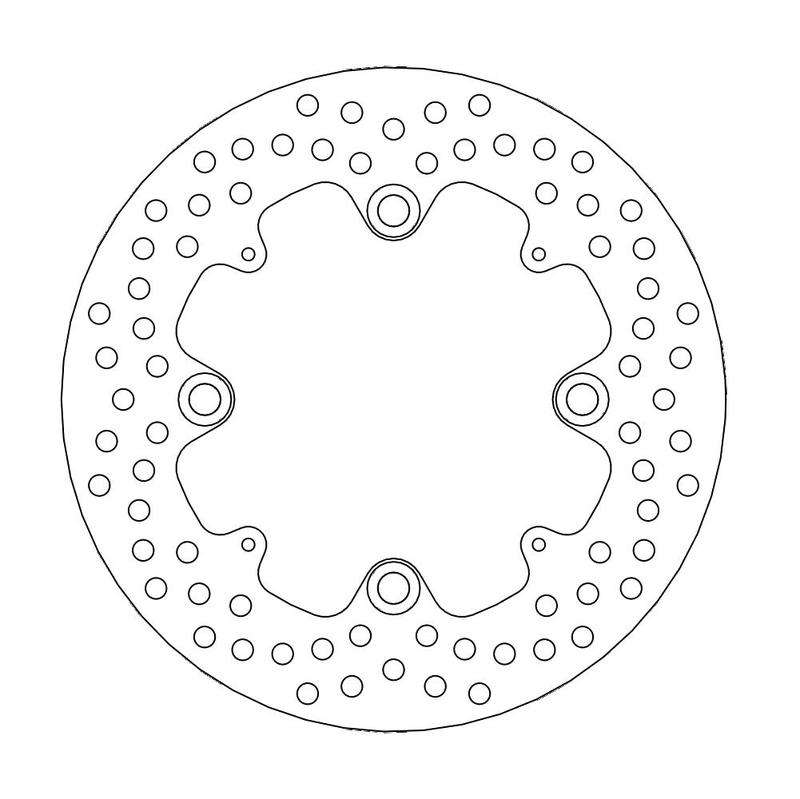 Moto-Master Halo Bremseklokke bak Honda: CBR600RR ABS
