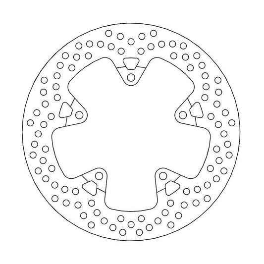 Moto-Master Halo Bremseklokke bak Aprillia: Shiver 750/ABS, Dorsoduro 750/1200/ABS