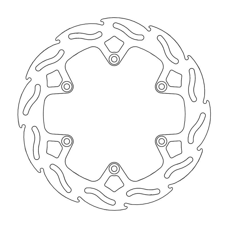 Moto-Master Factory Bremseklokke bak KTM, Husaberg 4,4mm