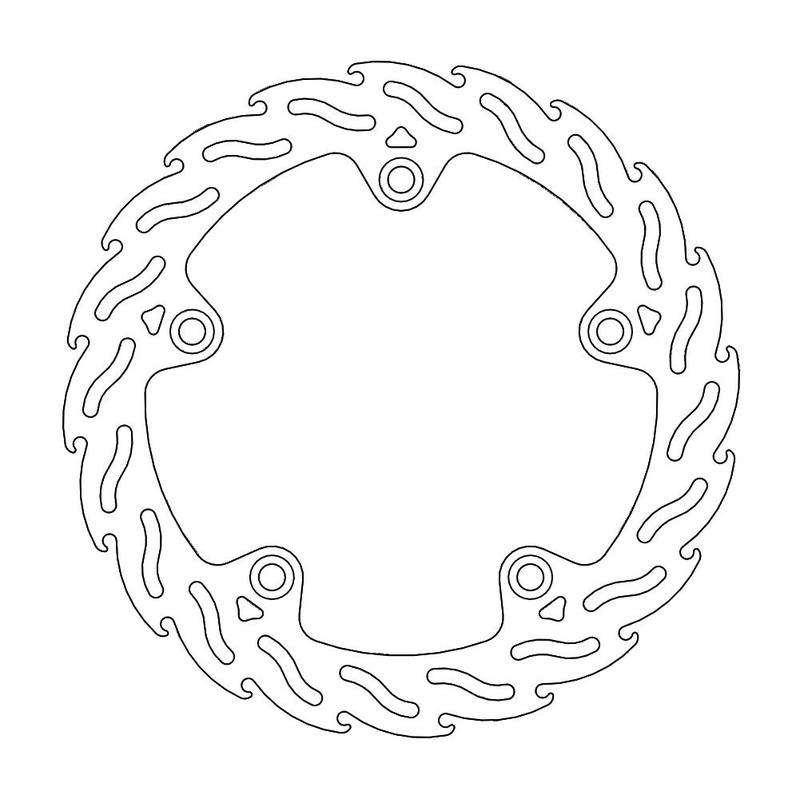 Moto-Master Flame Bremseplate høyre foran BMW: C600 Sport/C650GT