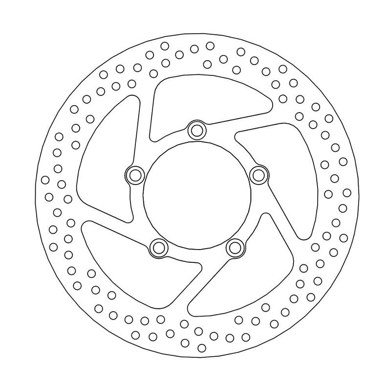 Moto-Master Halo Brakedisc front Suzuki: VS1400 Intruder, VI1500 Intruder LC