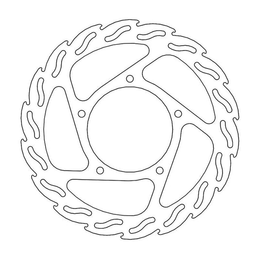 Moto-Master Flame bremseskive foran venstre Peugeot