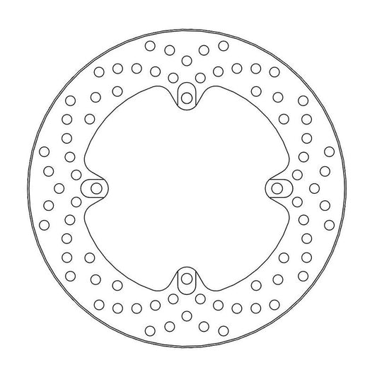 Moto-Master Halo Bremse-skive bak MV Agusta: Butale 675, F3 800, Rivale