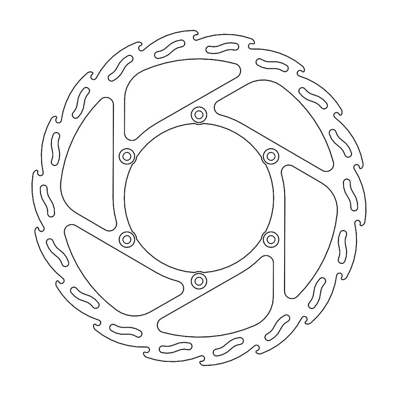 Moto-Master Flame Bremseplate foran Yamaha: YZF250/450 16-.. 270MM