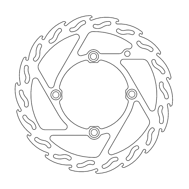 Moto-Master Flame bremseskive foran Beta: 125RR 4T