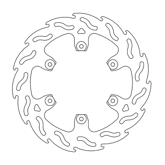 Moto-Master Flame bremseskive bak KTM: 690 SMCR, Enduro