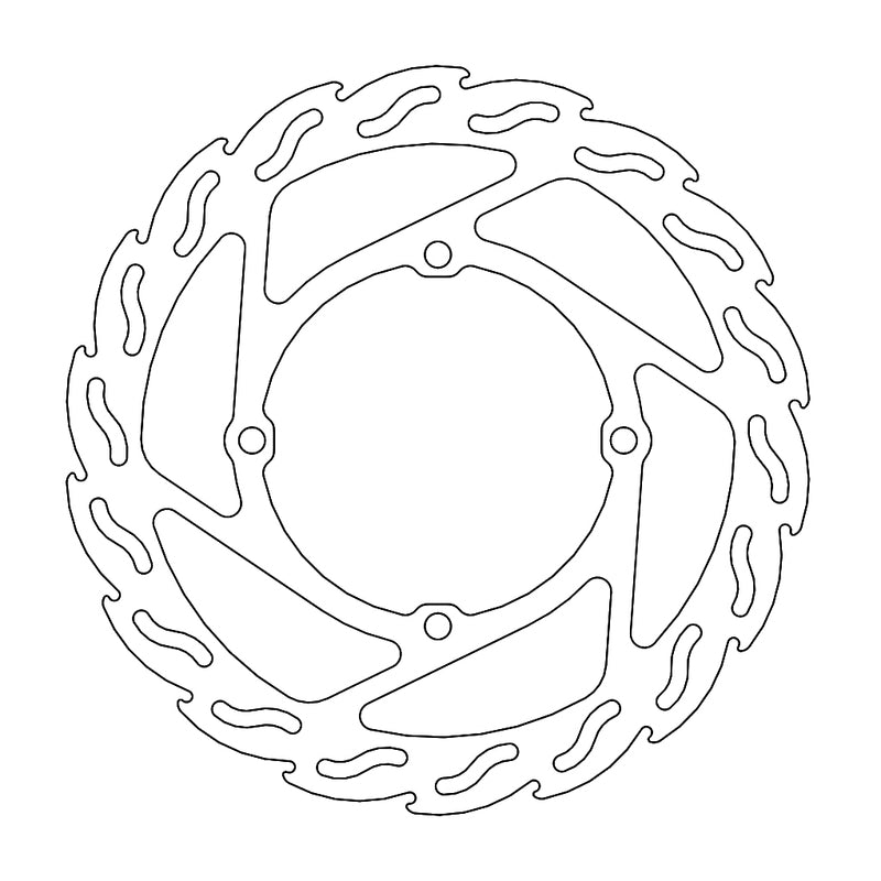 Moto-Master Flame bremseskive foran Suzuki: RMZ450 2018->