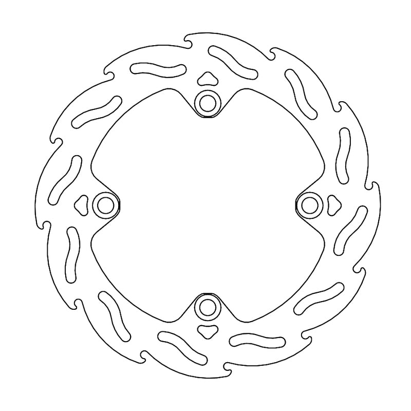 Moto-Master Flame Bremseplate bak Sherco: Factory 4.4mm