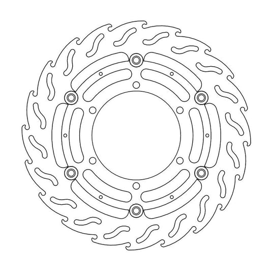 Moto-Master Flame bremseskive foran venstre BMW: R 850-1100-1200, K 1100