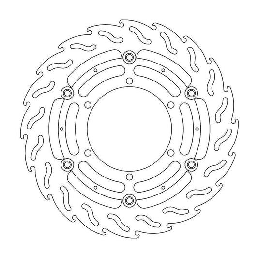 Moto-Master Flame Bremseplate høyre foran BMW: R850R/RT, K1100LT/RS, R1100R/RS/RT