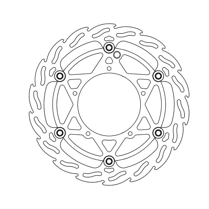 Moto-Master Flame Oversize Bremseplate foran 270  BMW/Aprilia