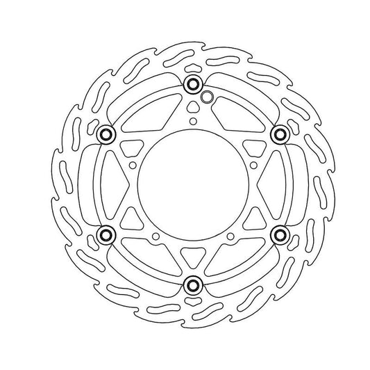 Moto-Master Flame Oversize Bremseplate foran 270  BMW/Aprilia