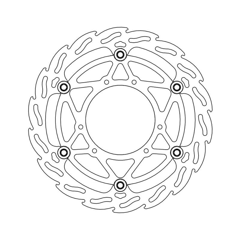 Moto-Master Flame Oversize Bremseplate foran 270  Honda