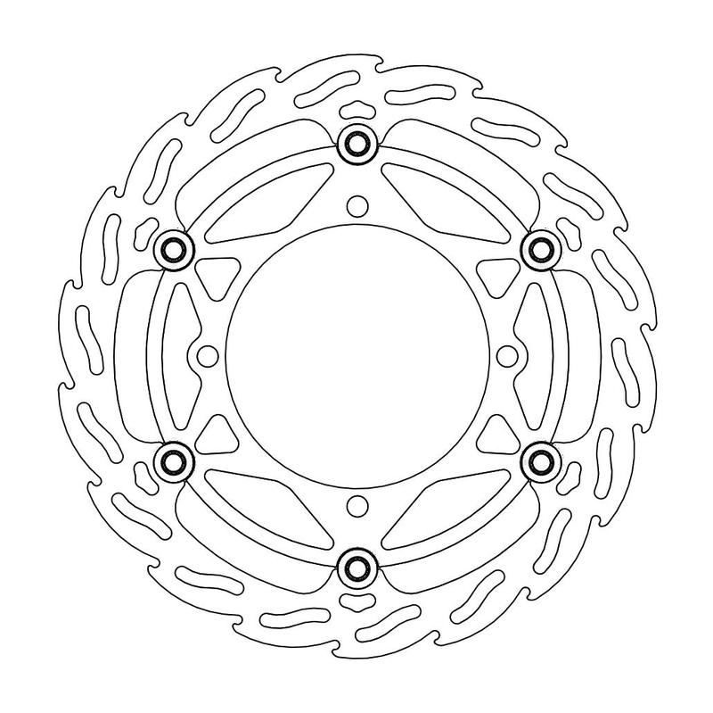 Moto-Master Flame Oversize Bremseplate foran 270  Suzuki