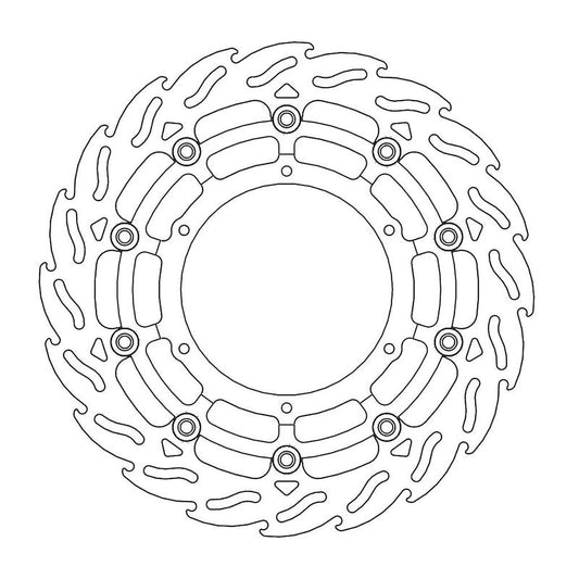 Moto-Master Flame bremseskive foran venstre KTM: 1190 Adventure