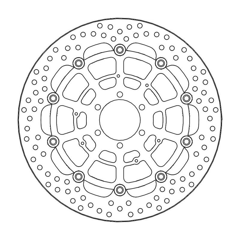 Moto-Master Halo Brakedisc front left BMW: HP4