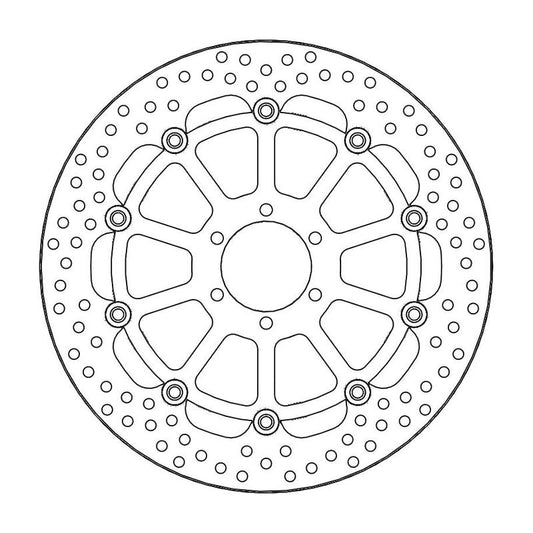 Moto-Master Halo Brakedisc front right BMW: HP4