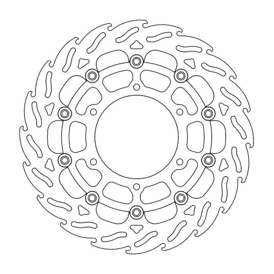 Moto-Master Flame Bremseplate venstre foran Suzuki: GSX-S1000(F)