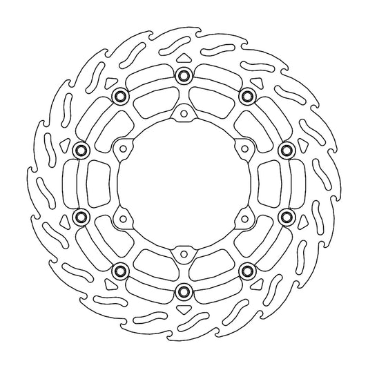 Moto-Master Flame Bremseskive foran venstre KTM: 690 SMCR 14-.. 701 SM 15-..