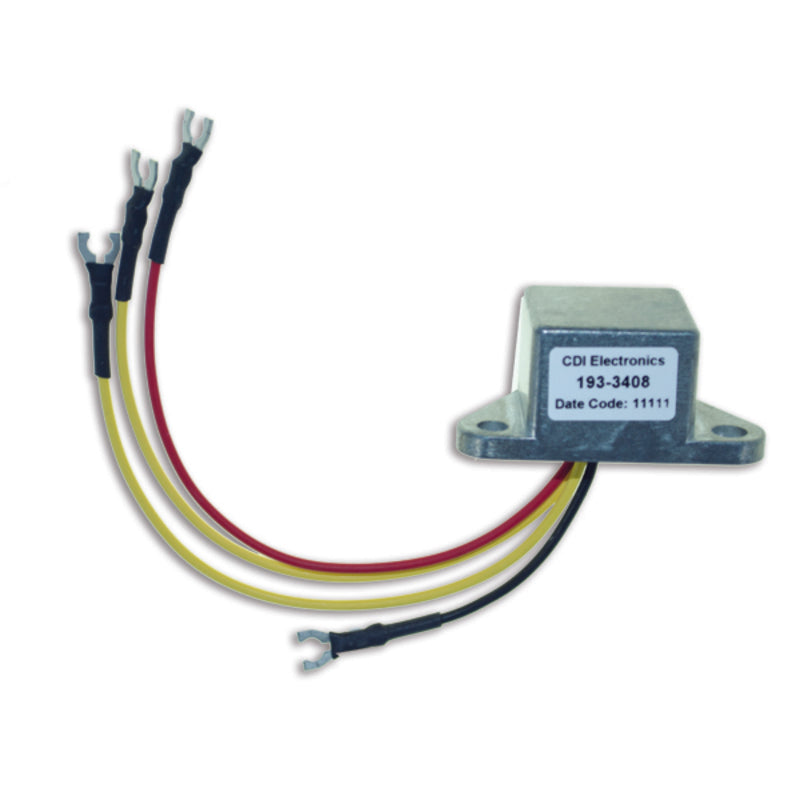 Cdi Elec. Johnson Evinrude Rectifier/Regulator 3-Wire