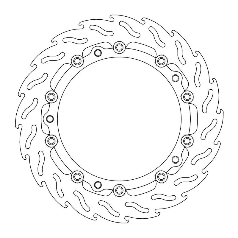 Moto-Master Flame bremseskive foran høyre BMW: R1200GS/Adventure
