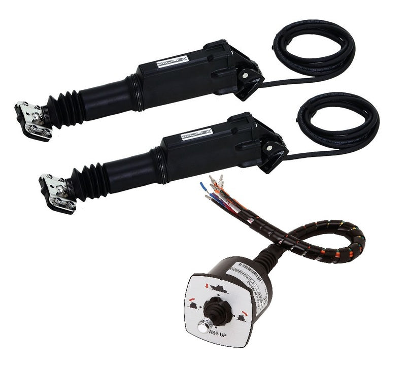 Uflex Trimplan sett MTT 12-CH-LP - Svart 309mm