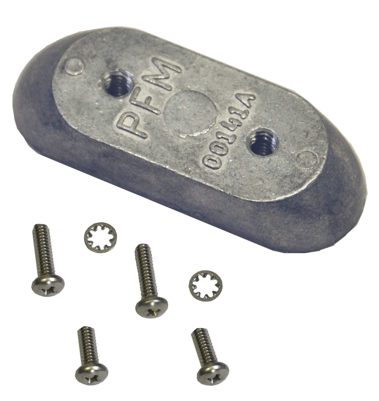Perf metals anode Side Mounted Johnson/Evinrude