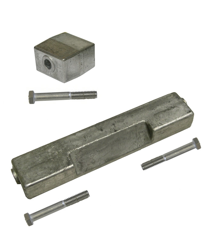 Perf metals anode sett Johnson Evinrude 90-225hk 1991-