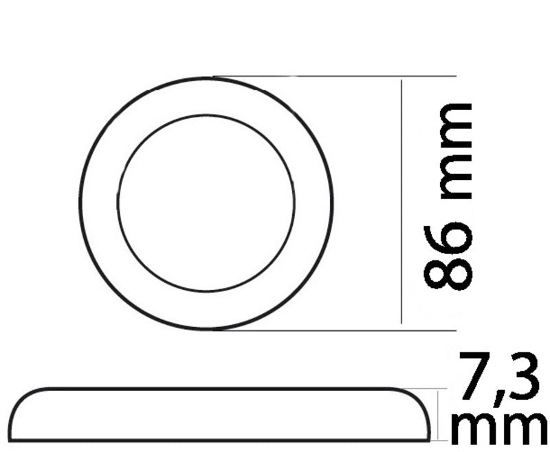 Procion Taknikkel satengfinish 12/24 2,6 86 215 (klar diffusor) /