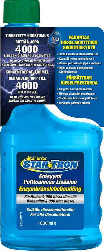 StarTron Star Tron Enzymbrenselbehandling - Superkonsentrert Diesel Formel