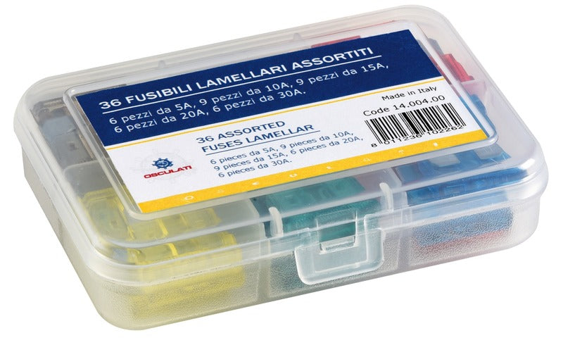 Assorterte bladsikringer 36 stk