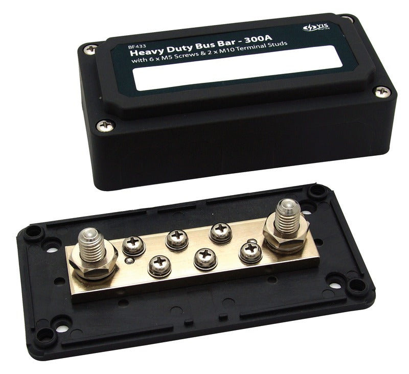 Kraftig elektrisk koblingsklemme 2x10mm - 6x5mm